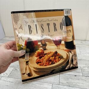 BISTRO Best of Casual‎ French Cooking by Gerald Hirigoyen Vtg 1995 HCDJ Cookbook